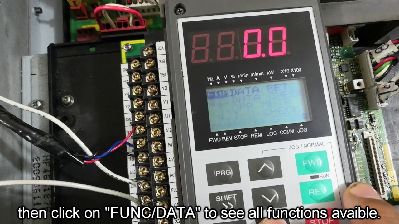 FACTORY RESET Fuji Drive