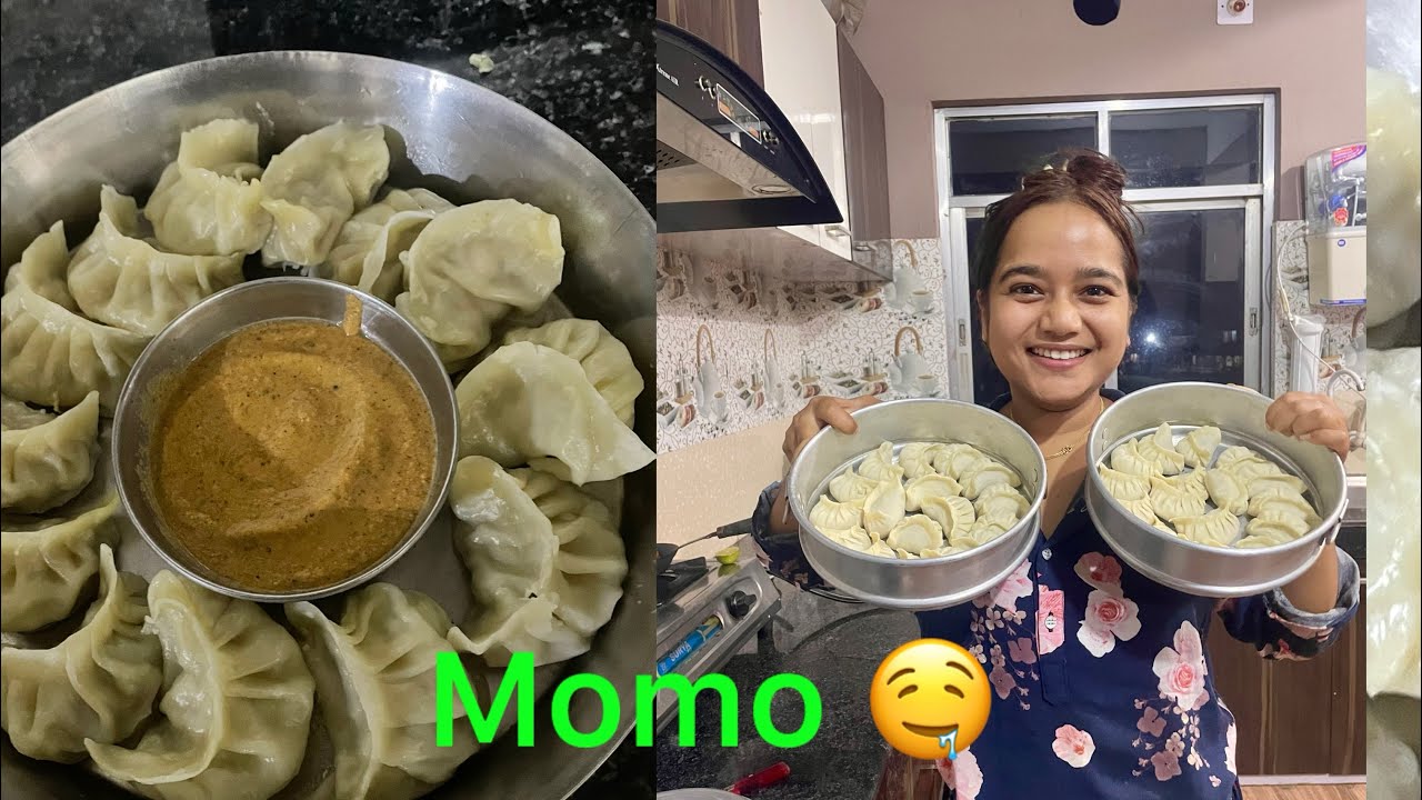 Mitho momo banaune tarika sangsagai mitho kurakani 🤤 #momorecipe #subscribe 