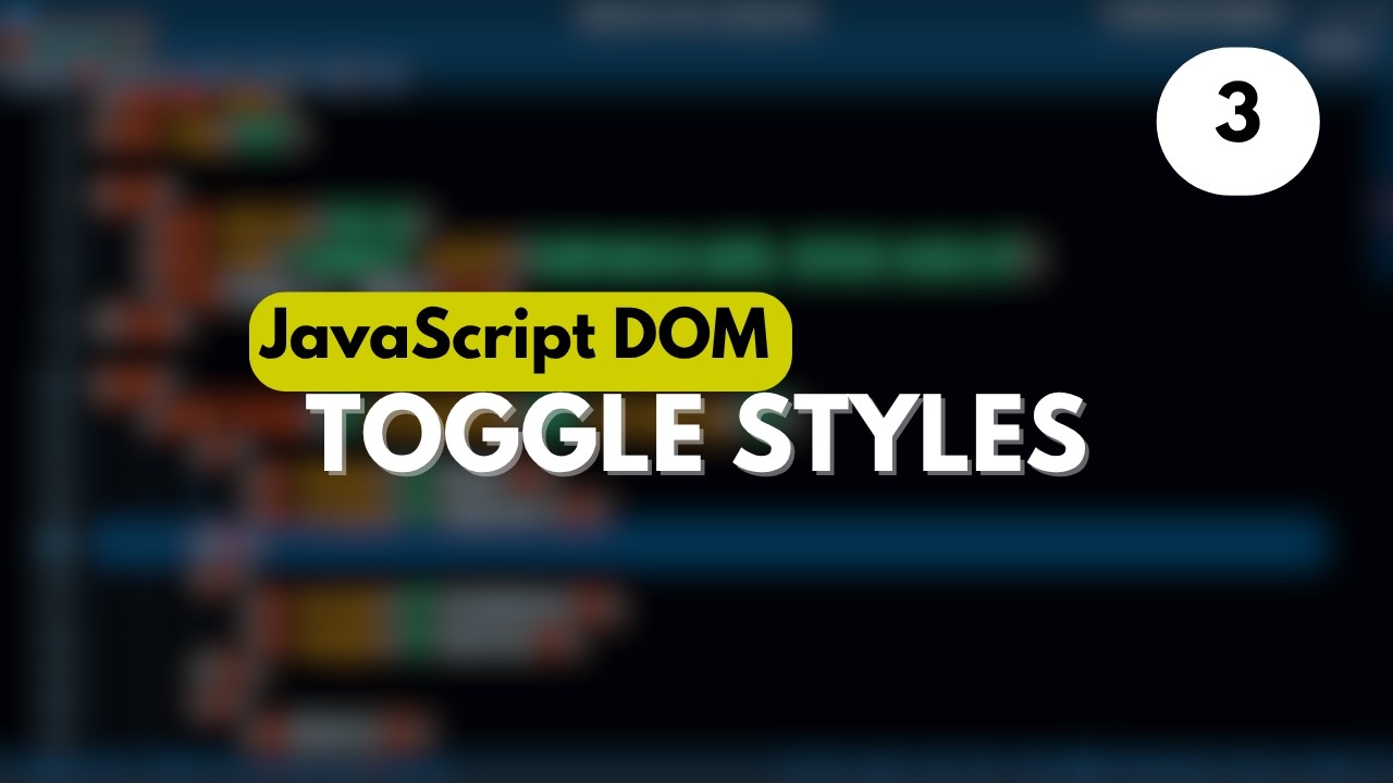 Change CSS with JavaScript | DOM EP3