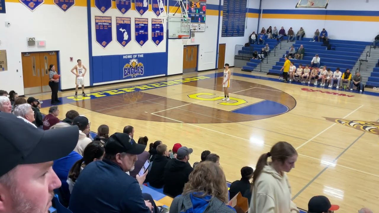 Newberry Varsity Boys Basketball vs. Stephenson