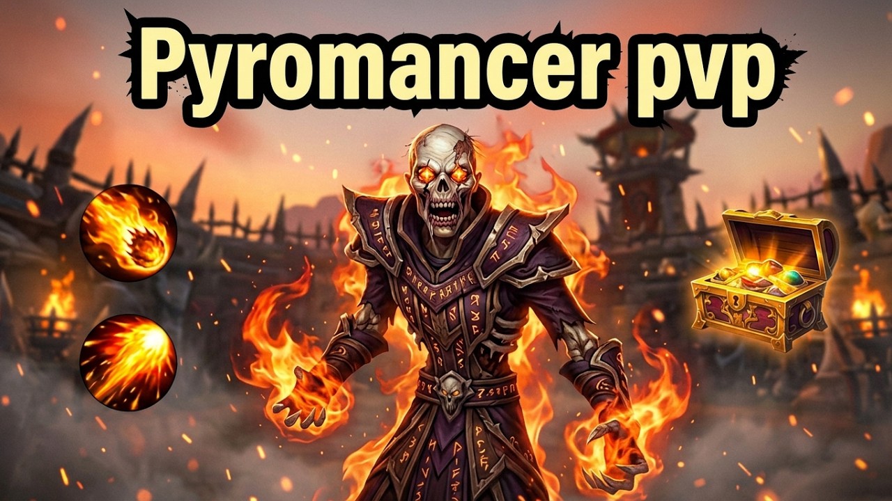 Pyromancer PvP🔥&ndash; Conquest of Azeroth 21 CUSTOM CLASSES in World of Warcraft