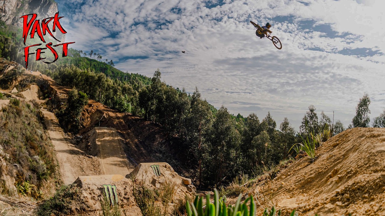 DARKFEST 2026 - First Hits on the biggest MTB Jump ever made!