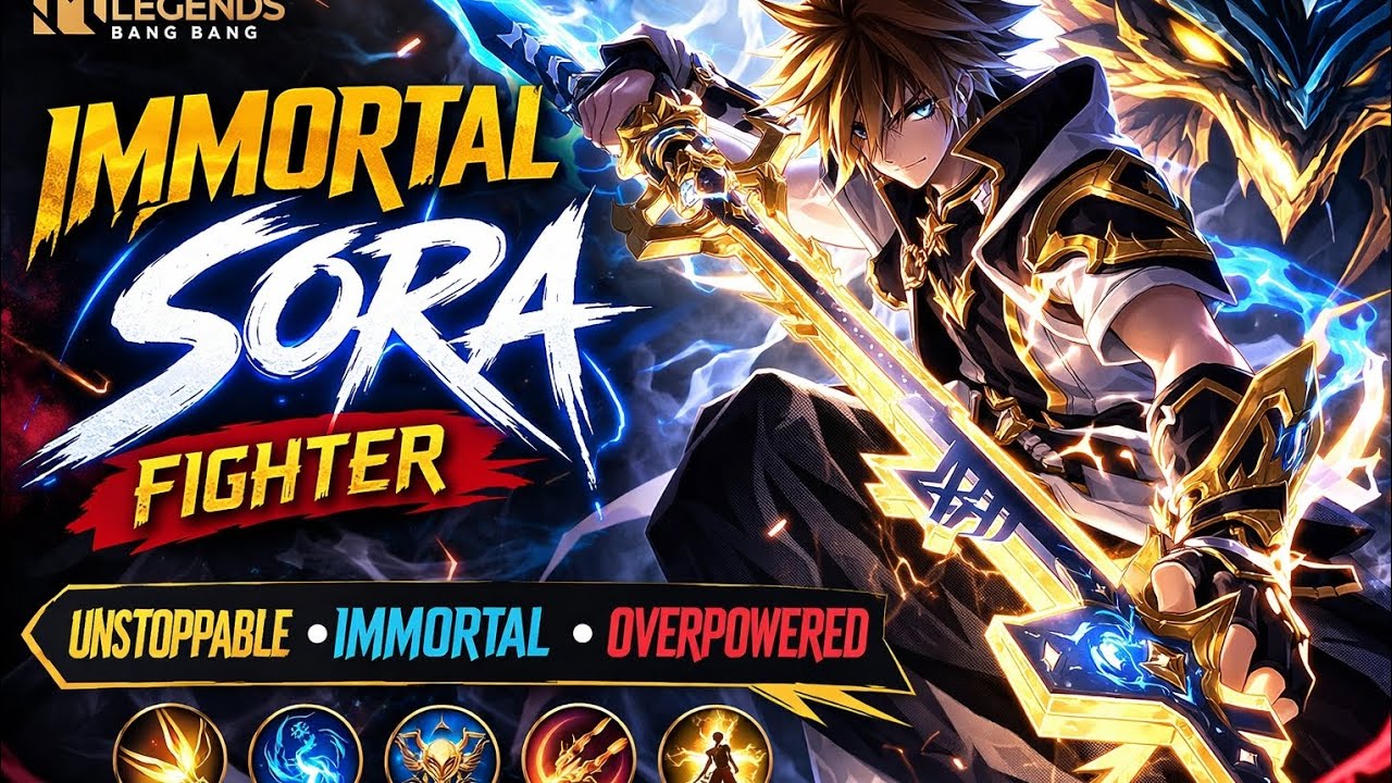 “SORA IS BROKEN! 0 DEATH EXP LANE GAMEPLAY 🔥 | MLBB”