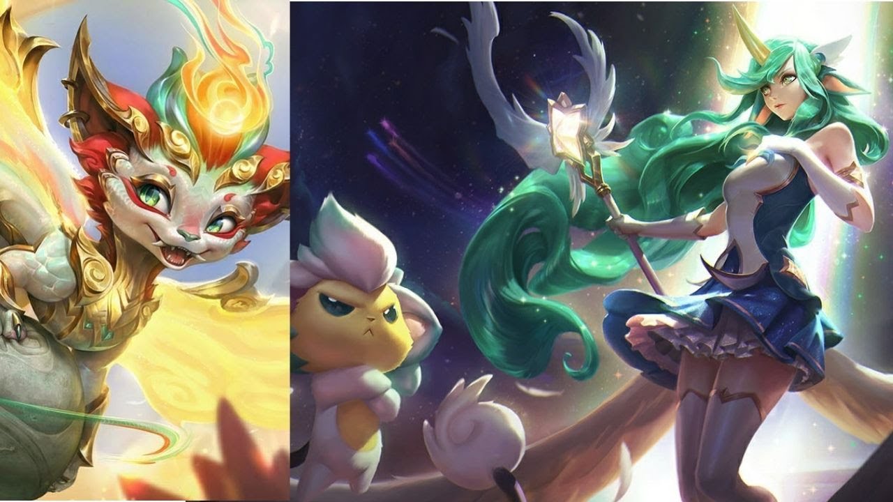 League Of Legends- Gold Elo- Smolder And Soraka Bot lane