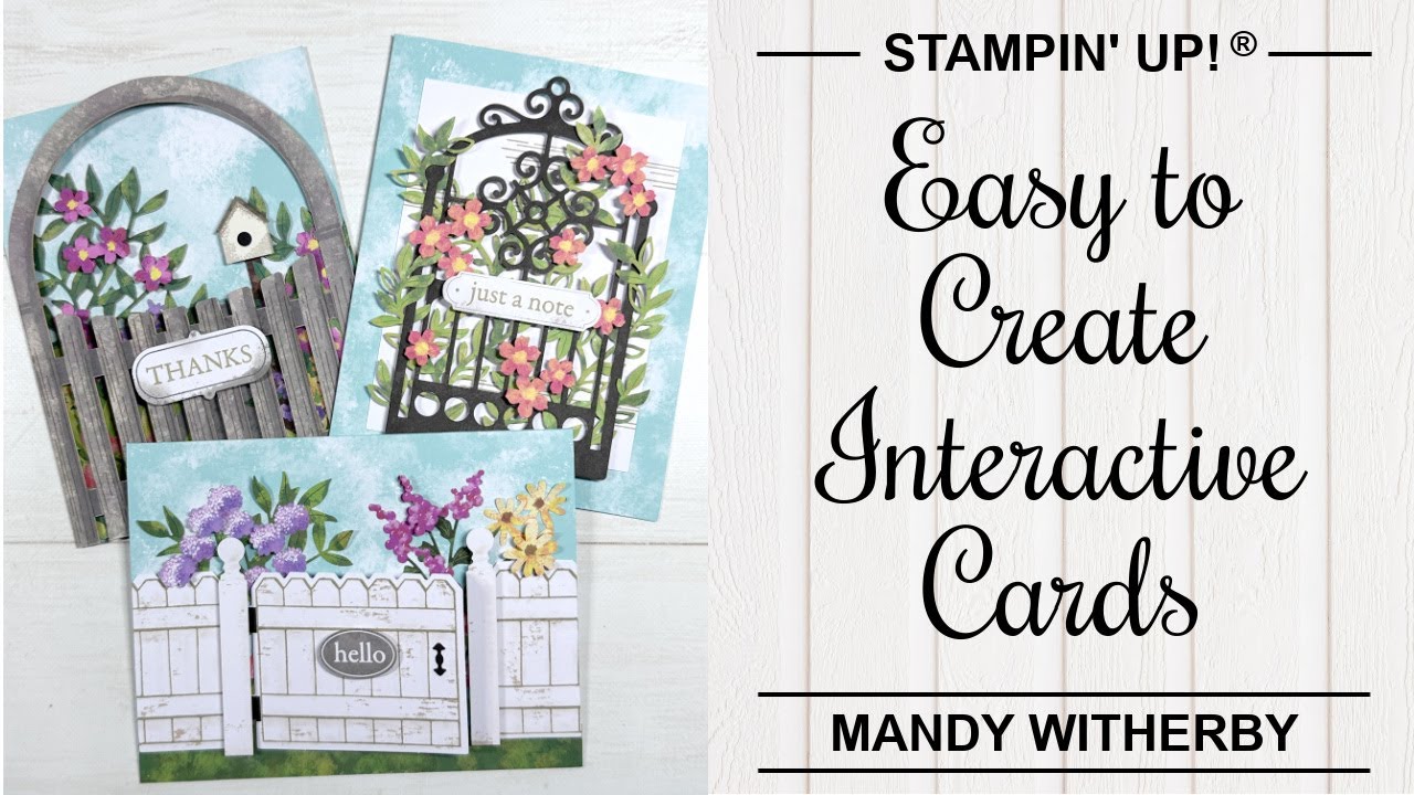 Easy to Create Interactive Cards | Welcoming Garden Kit | Stampin' Up!®