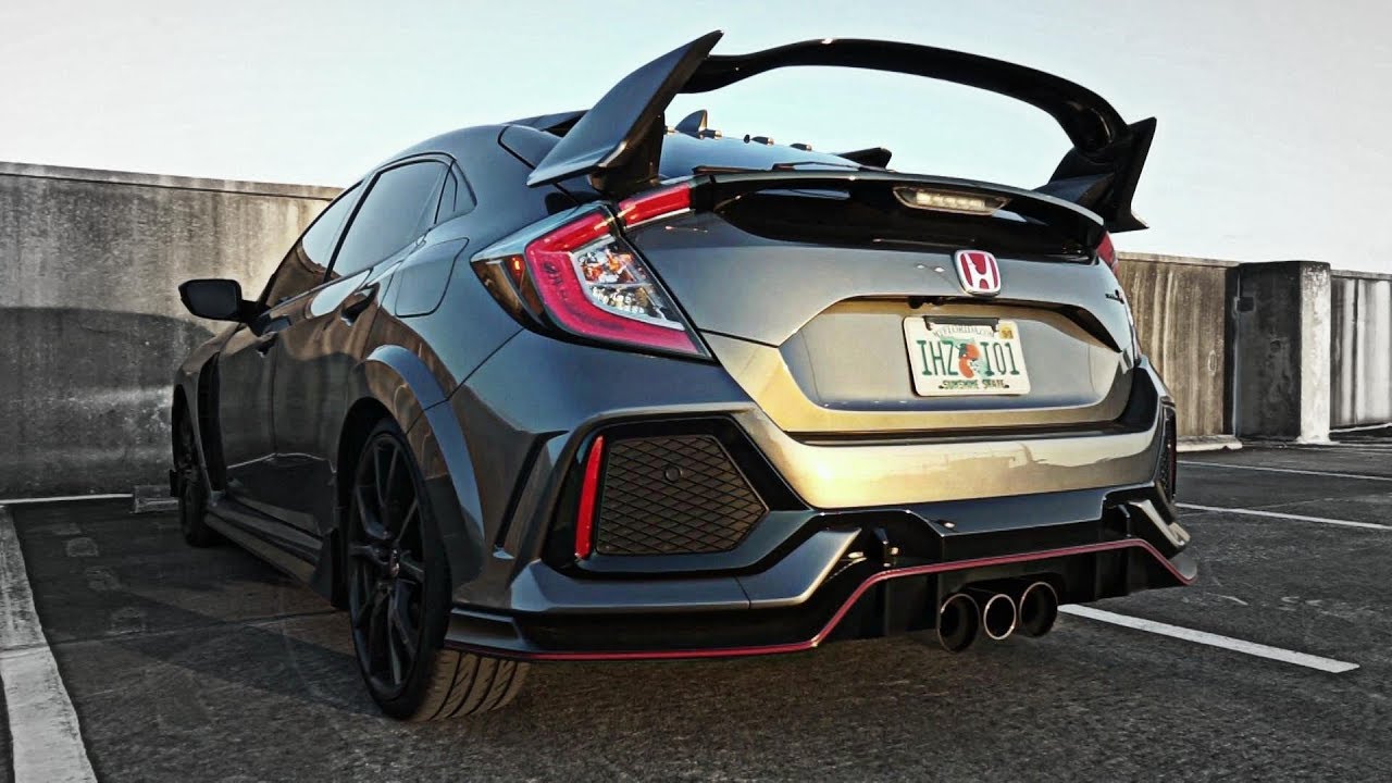 2018 Honda Civic Type-R (FK8) Stock Exhaust vs ARMYTRIX Full Exhaust - Sound Comparison