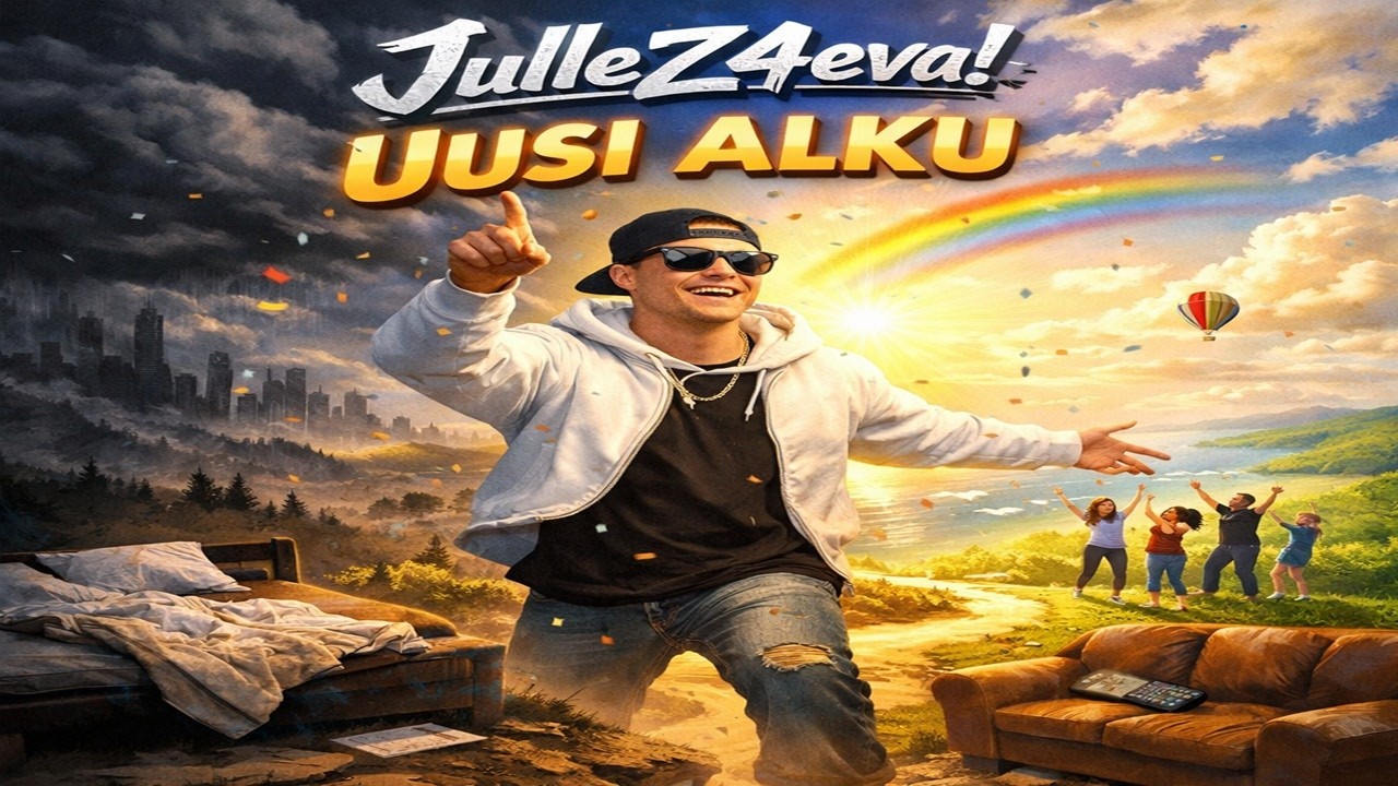 Uusi alku – JulleZ4eva! (Lyriikkavideo)