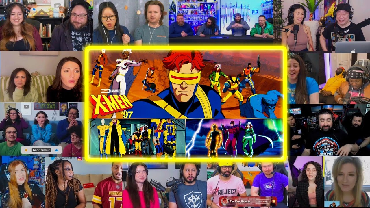 THEY’RE FINALLY BACK! ❌ X-Men '97 Official Trailer REACTION MASHUP