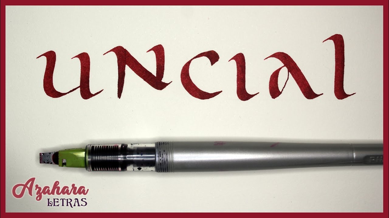✍ Curso de #Caligrafía - Lección 6: Caligrafía Uncial ✅