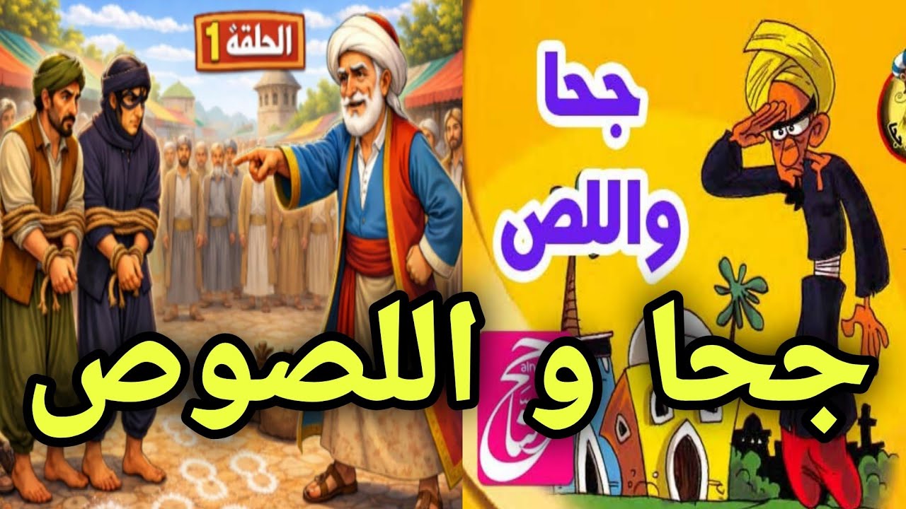 حيلة جحا العبقرية للإطاحة بأخطر لصوص القرية🤣.....لن تصدق النهاية| مجموعة قصص جحا للنوم الحلقة1