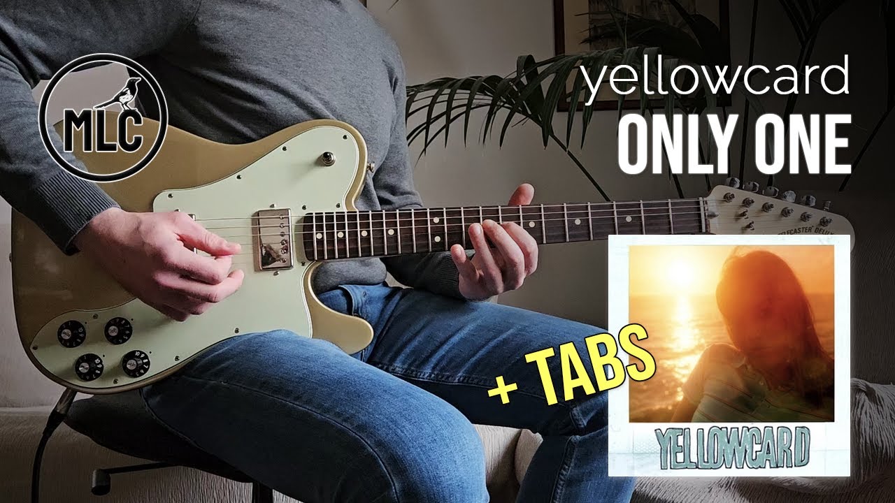 Yellowcard - Only One (Guitar Cover + TABS)