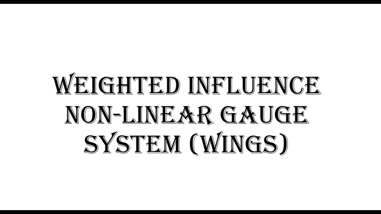 Weighted Influence Non-linear Gauge System (WINGS)