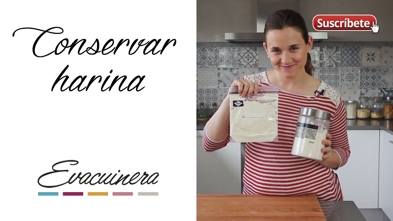 TRUCO Conservar harina 💡 🍴 Evacuinera