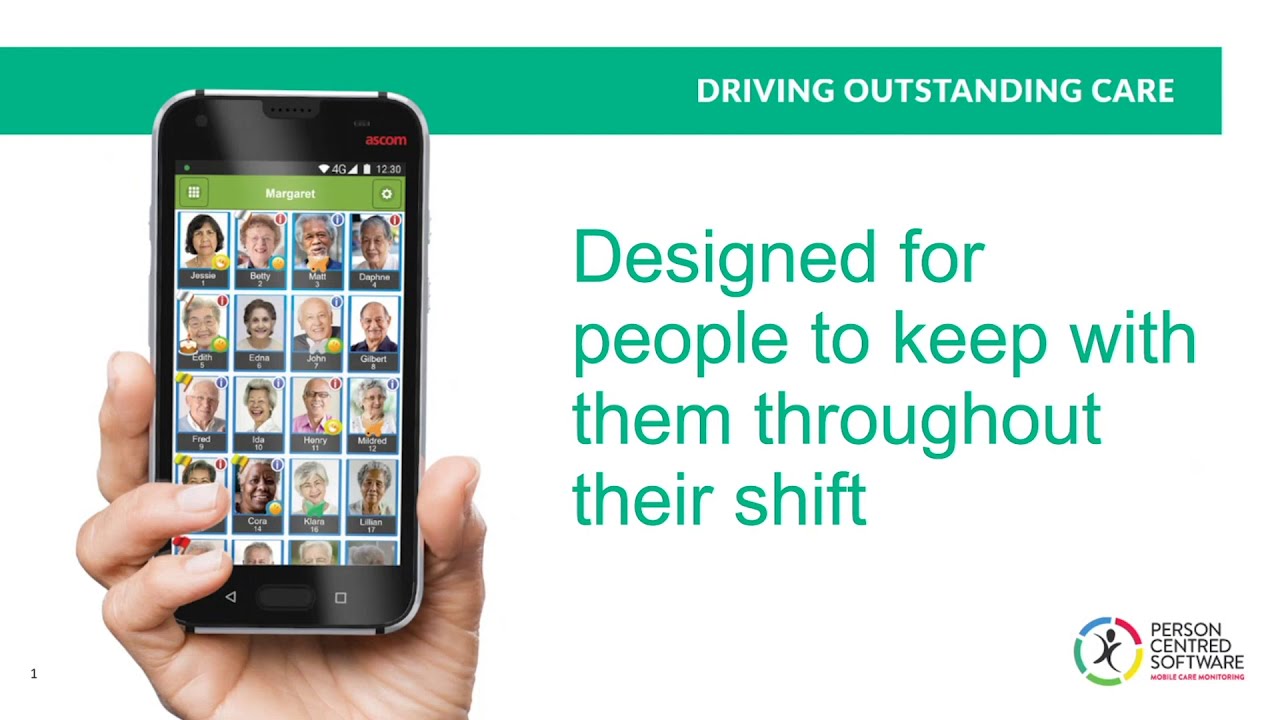 Mobile Care Monitoring from Person Centred Software