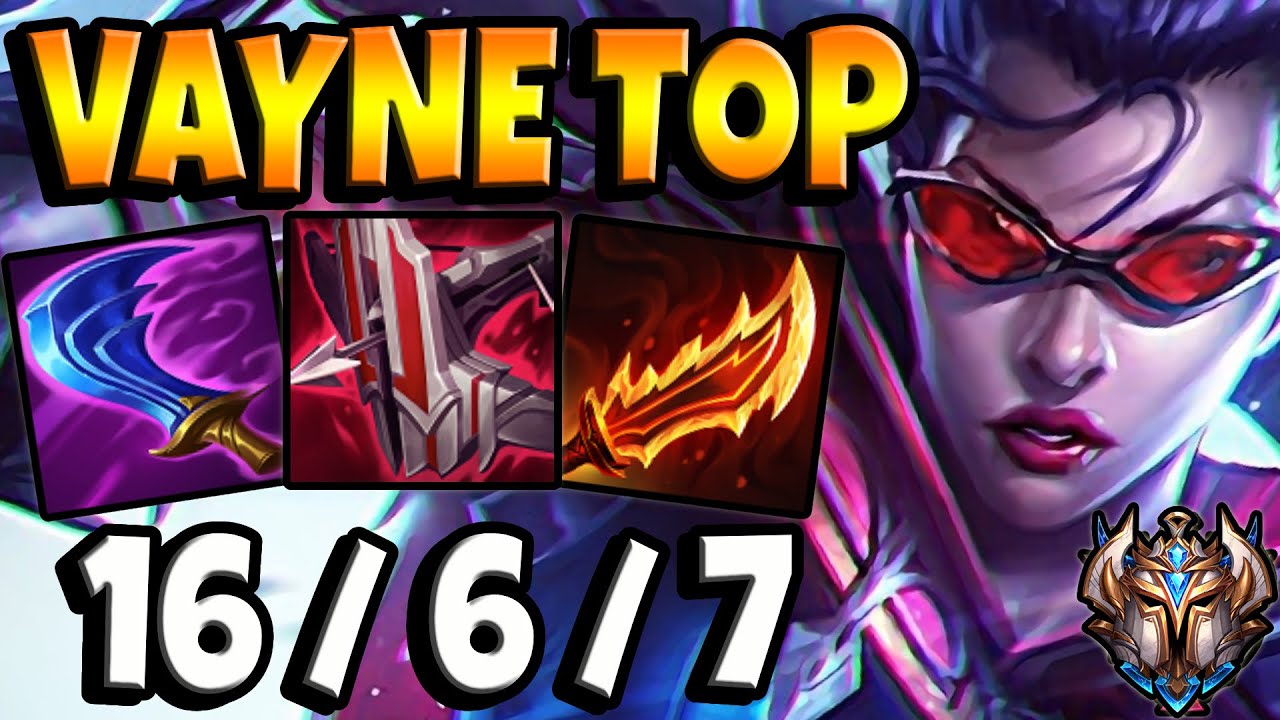 VAYNE vs AATROX [ TOP ] Lol EUW Challenger Patch 11.20 ✅
