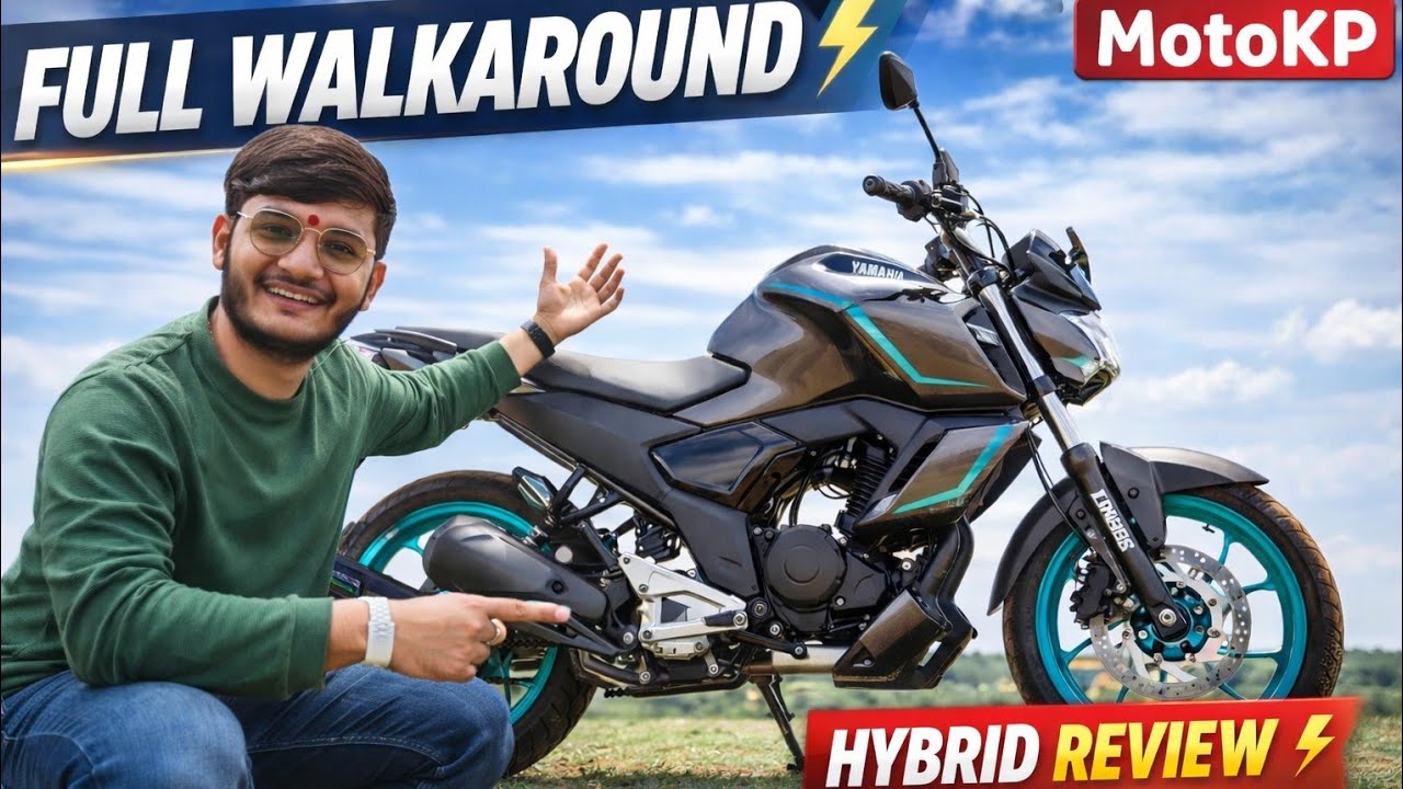 Best 150cc Commuter? Yamaha FZS Hybrid Walkaround & Real Mileage Truth 🚀💥