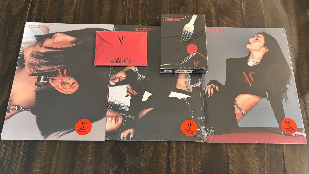 [Unboxing] Red Velvet Irene & Seulgi ⟡ TILT The 2nd Mini Album ♡ Photobook Set QR & Package Ver ⟡