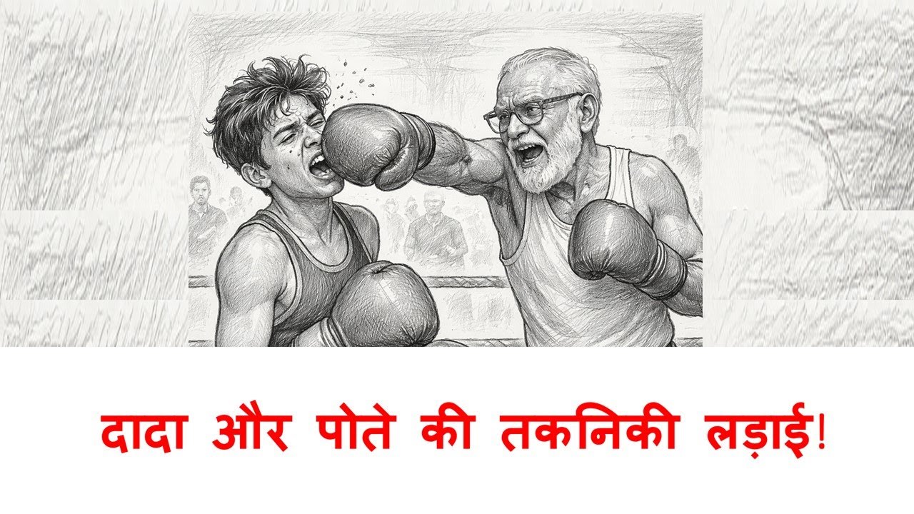 AI टेक्नोलॉजी  vs जिंदगी का ताजूरबा |  दादा  और पोता  | नैतिक कहानी
