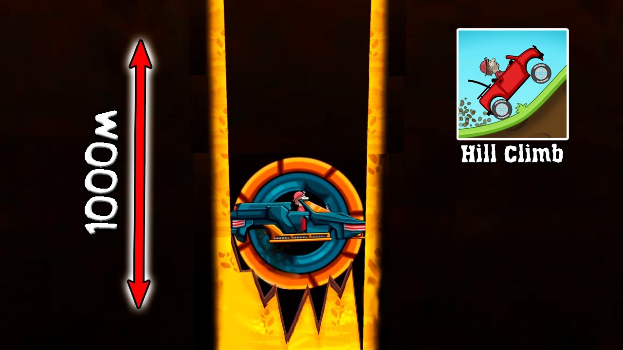 Иду на ДНО ты так не умеешь - эксперименты в Hill Climb Racing прохождение игры машинки гонки.