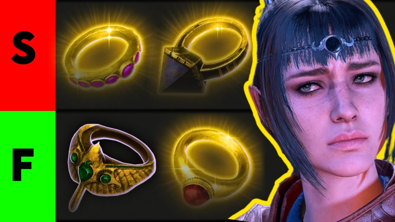 Baldur's Gate 3 BEST RING ACCESSORY Tier List