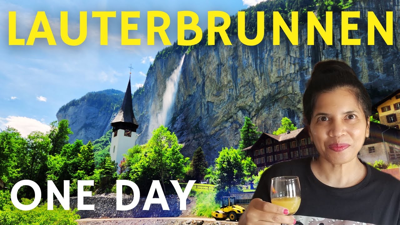 ONE Day in Lauterbrunnen Switzerland 2025 | Cost Effective 1 DAY Travel Itinerary