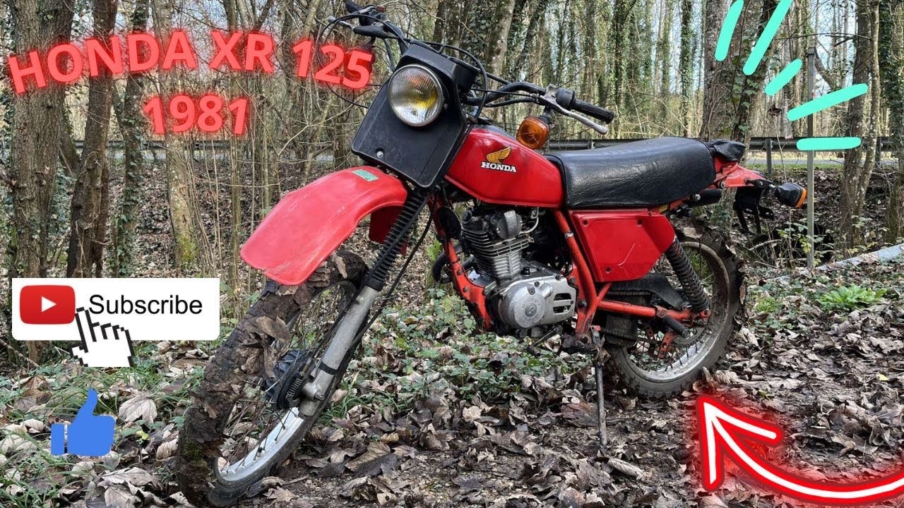 MA NOUVELLE MOTO HONDA XR 125 !!