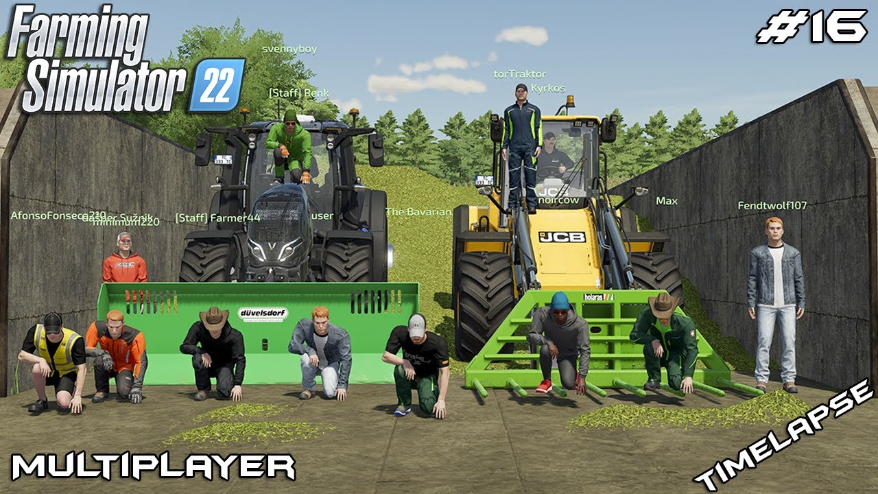 ЗАГОТОВКА 4 000 000 Л СИЛОСА | The Old Stream Farm | Farming Simulator 22 Многопользовательский р...