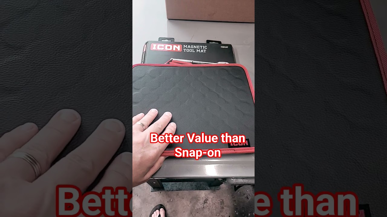 ICON Snap-On Killer Magnetic Tool mat at Harbor Freight