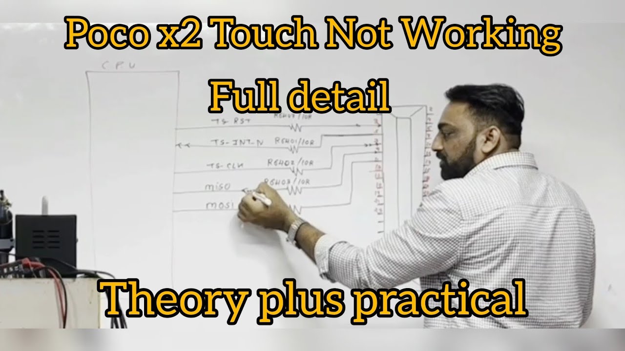 Poco x2 Touch Not Working Problem Solved Full Details In live class