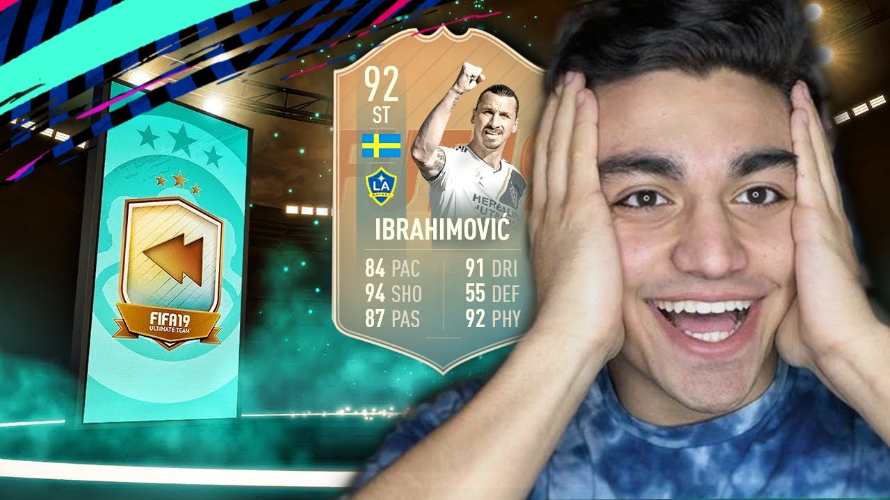 FLASHBACK ZLATAN IBRAHIMOVIĆ PLAYER REVIEW! | FIFA 19 ULTIMATE TEAM