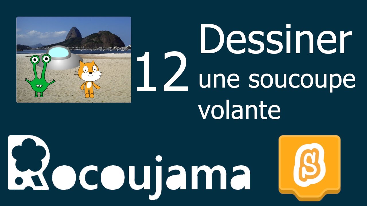 Tuto débutant n°12: Dessiner une soucoupe volante