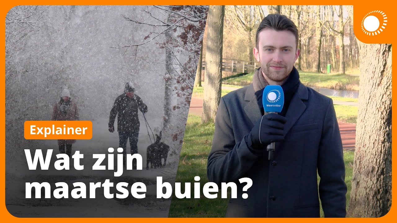 Wat zijn maartse buien? ❄️