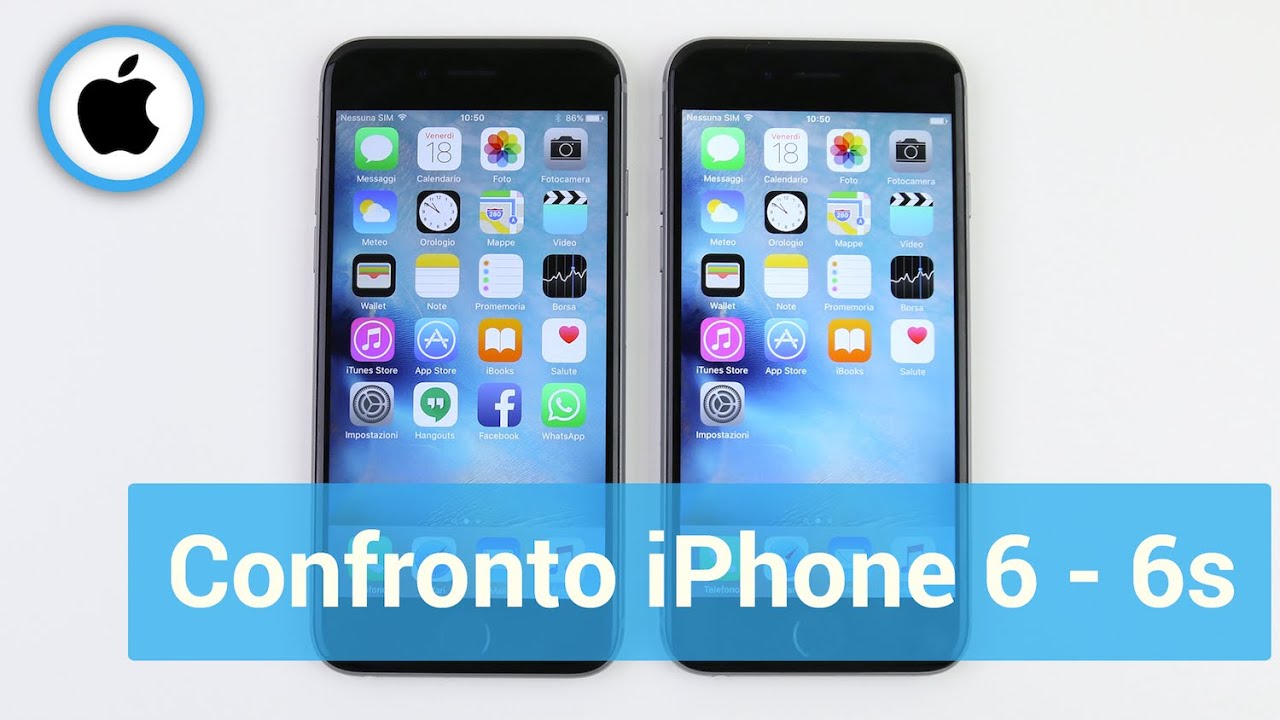 Apple iPhone 6 vs iPhone 6s, confronto in italiano