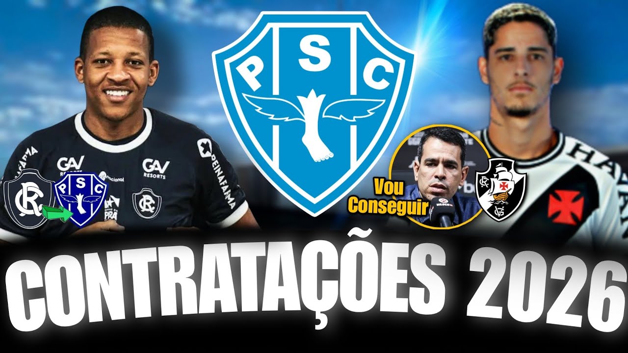 MERCADO AGITADO!! NOVAS CONTRATA&Ccedil;&Otilde;ES CHEGANDO AO PAYSANDU 