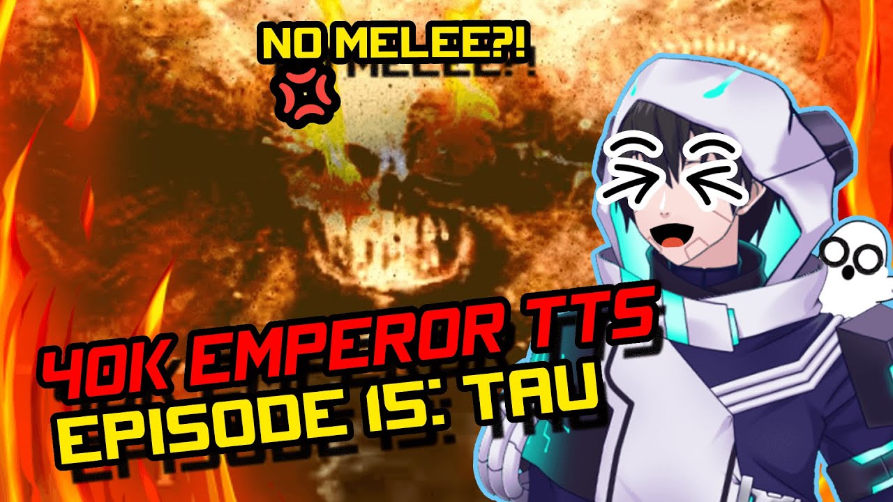 THE WEEB TAU! | Реакция на речевой синтез 40K Emperor