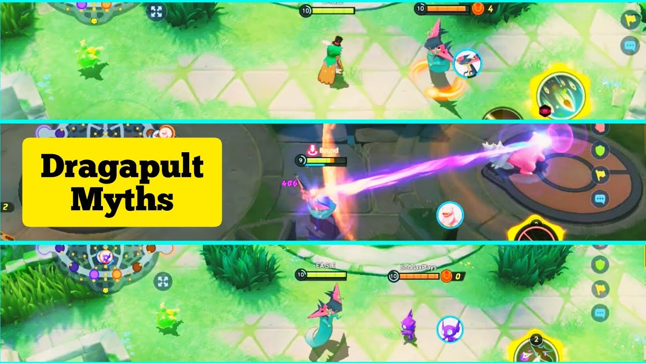 Dragapult V/s Slowbro Unite, Decidueye Sneak, Snorlax Block , Sableye Unite 🙂