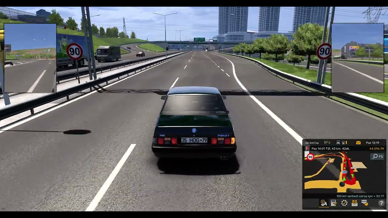 Euro Truck Simulator 2 İstanbul- Esenler-Alibeyköy