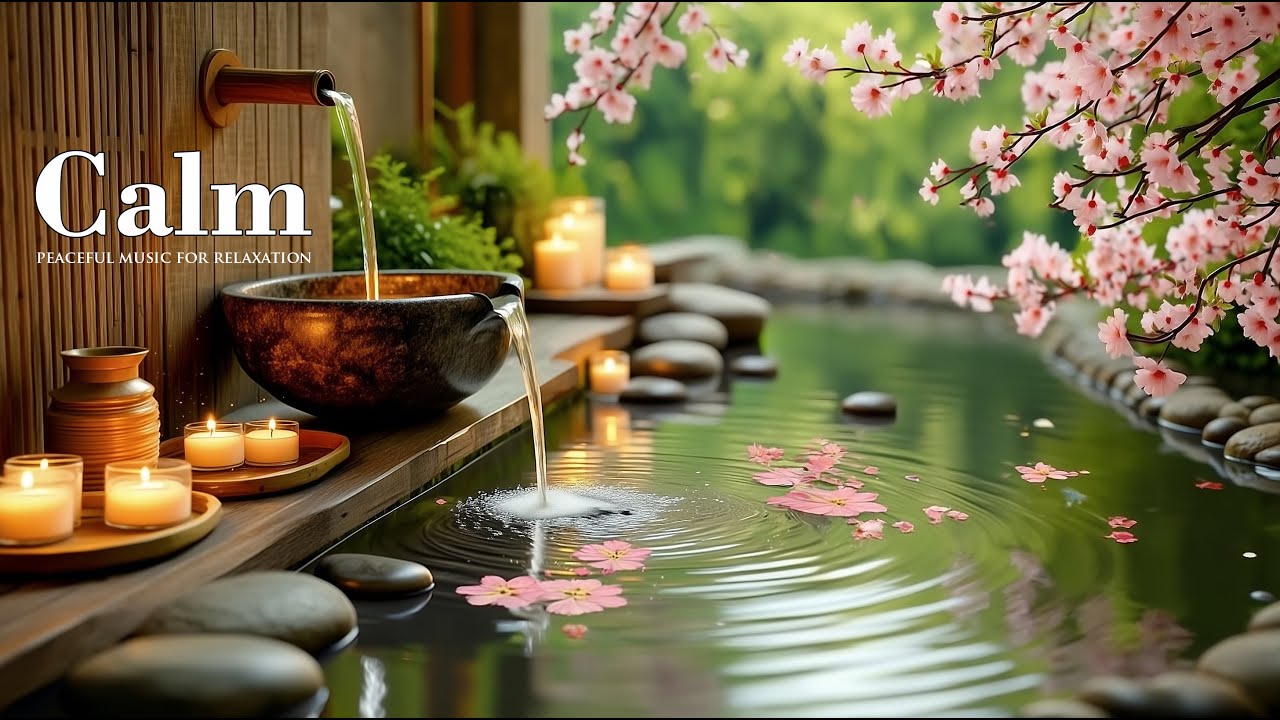 Relaxing Music for Stress Relief 🌿 Flowing Water Sounds for Meditation and Deep Healing