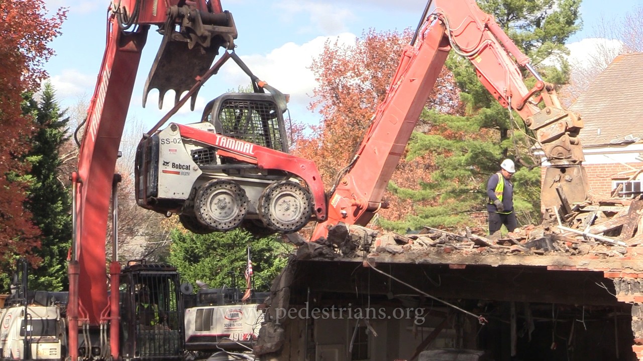Church Fire Demolition (Part 4), Chevy Chase