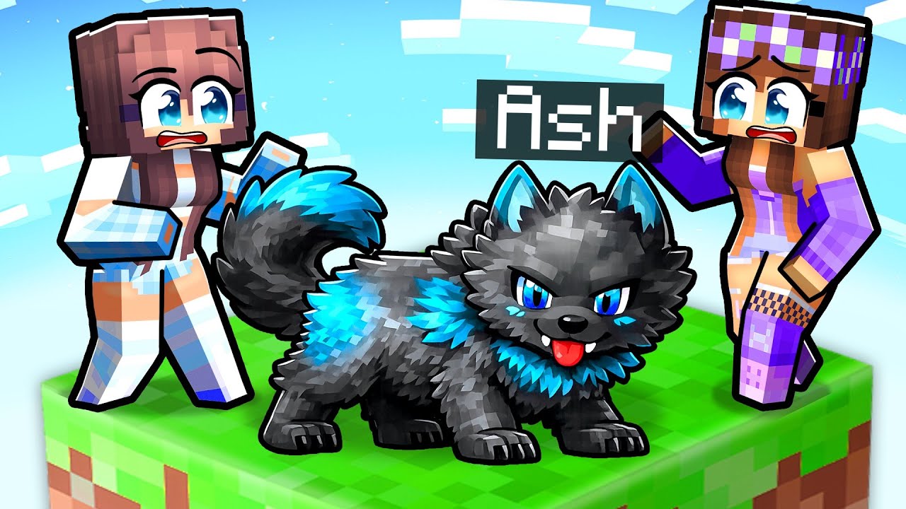 I Pretended to be a BABY WEREWOLF on a One Chunk!