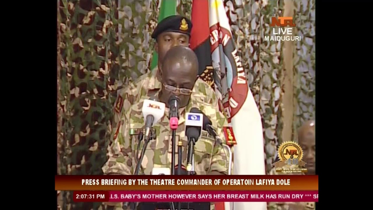 Update of Operation Lafiya Dole from Maiduguri Deep Punch II 14/2/2018