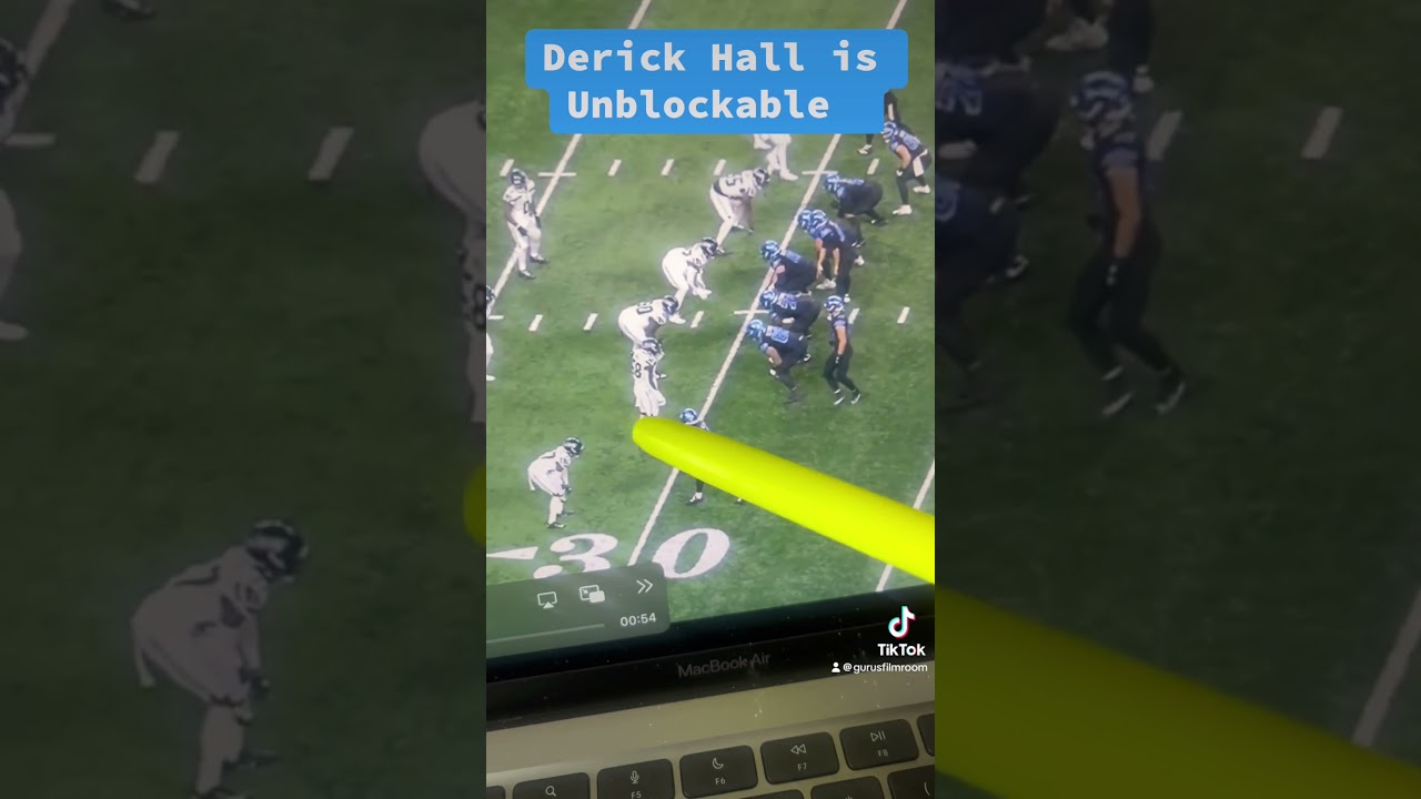 Seahawks OLB Derick Hall is a MONSTER #gohawks #seahawks #derickhall #nfl