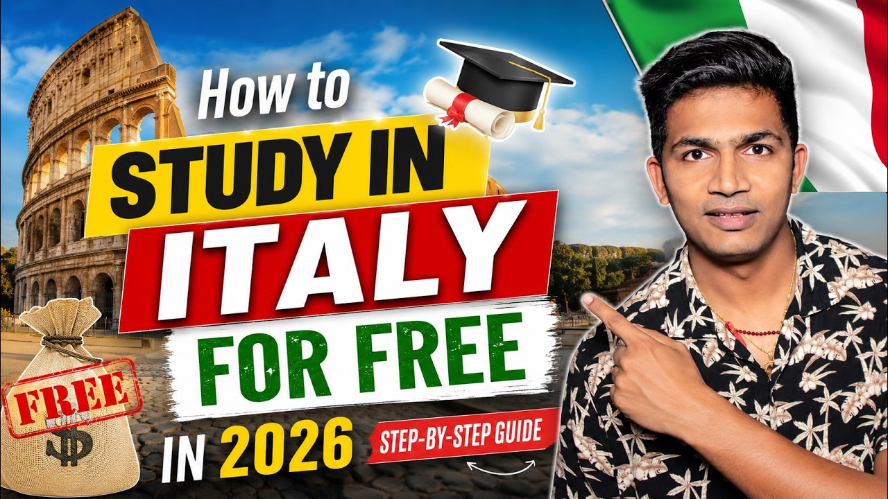 Stop Paying Tuition! How you can get a Fully Funded Scholarship in Italy 🇮🇹