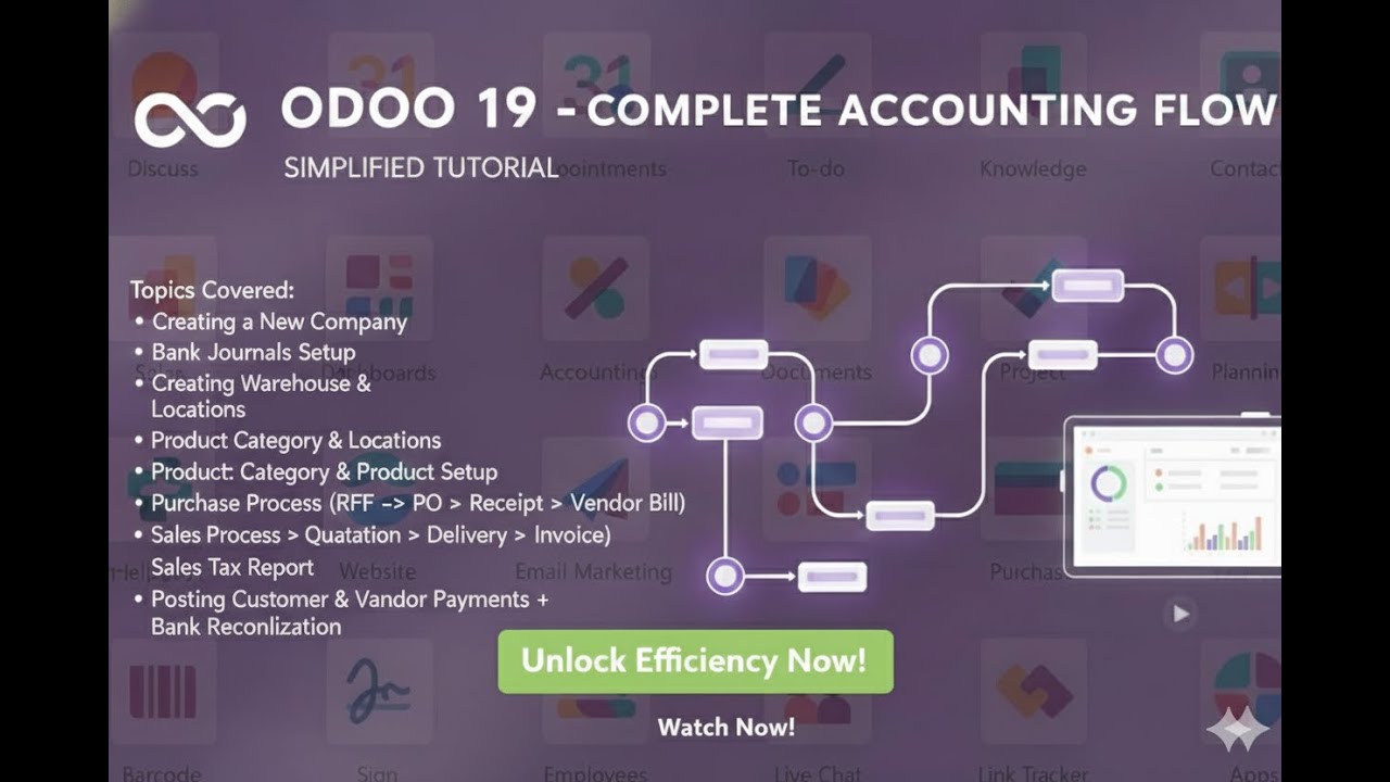 How to Create a New Company in Odoo 19 | Complete Beginner Tutorial (Step-by-Step)