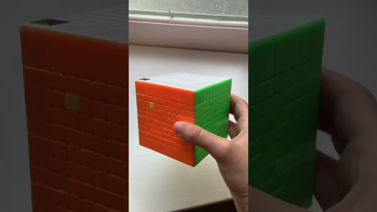 almost solved my 10x10 Rubik&rsquo;s cube&hellip;
