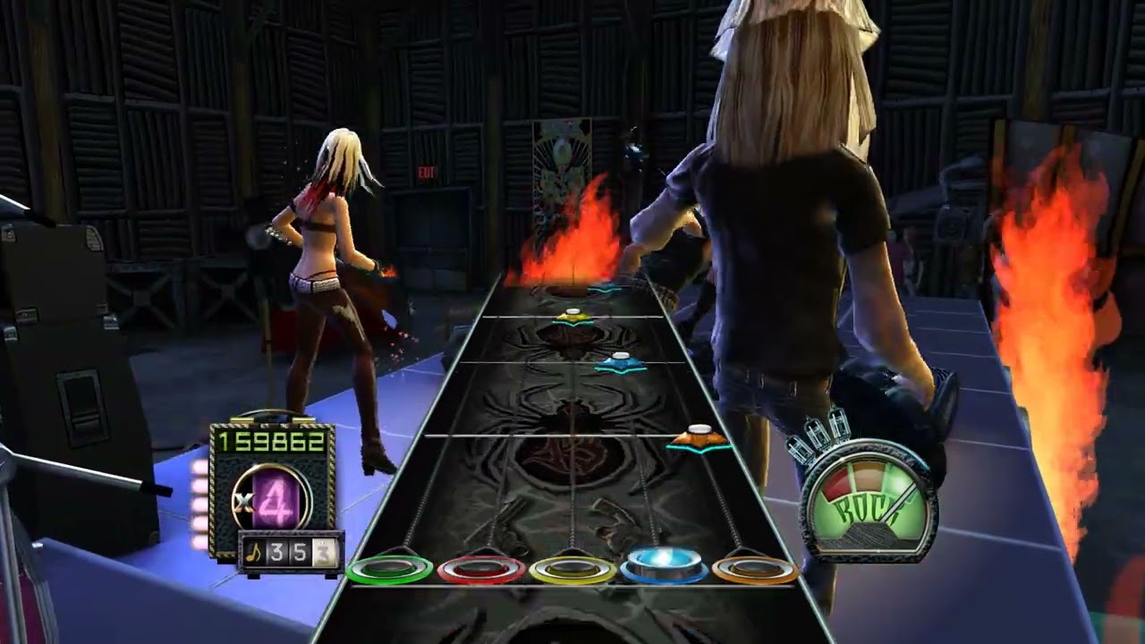 Guitar Hero III Legends of Rock - Paranoid by Black Sabbath (Cover) 100% FC