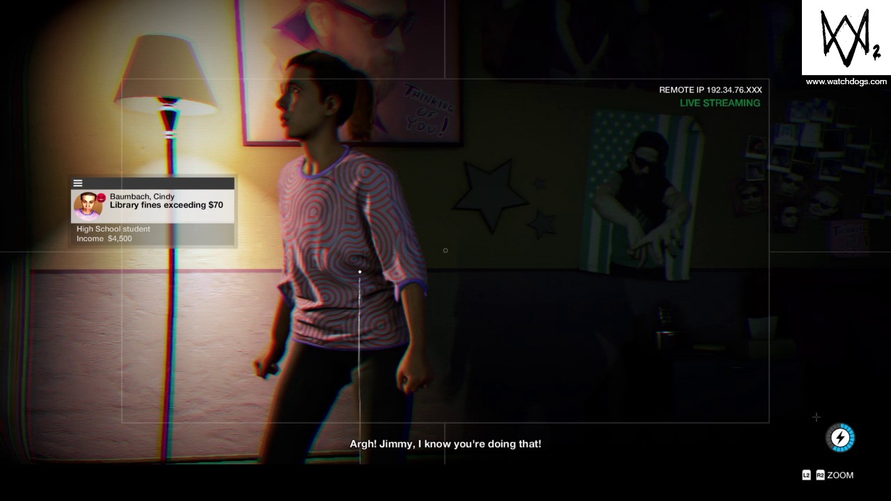 WATCH DOGS® 2 - Teaching Sitara's niece some internet saftey