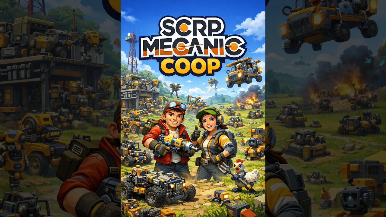 SCRAP MECHANIC MULTIPLAYER, SOBREVIVENTES DA GAMBIARRA