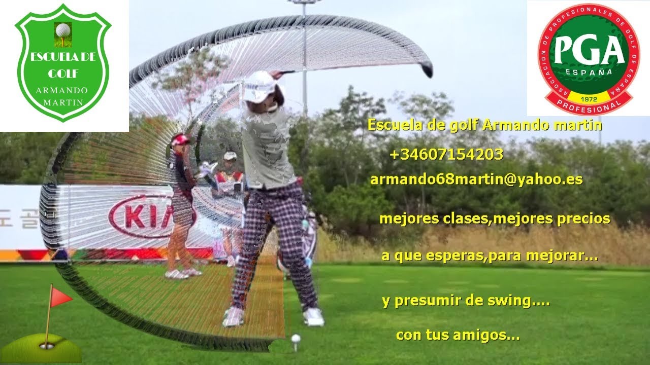 ⛳⛳COMO APRENDER EL SWING DE IN GEE CHUN-CLASES GOLF MADRID⛳⛳