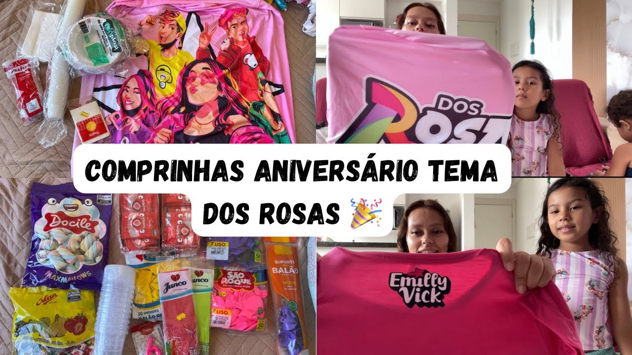 COMPRINHAS DO ANIVERSÁRIO DA AYLA 🎉/ Revelamos o tema 💖